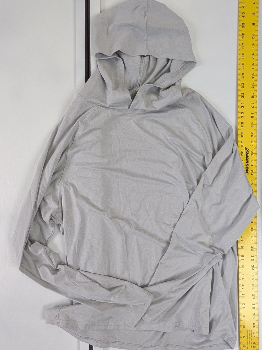 Light Gray Men’s Performance Hoodie
